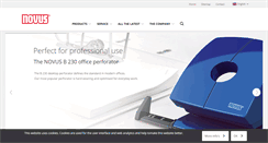 Desktop Screenshot of novus-office.com